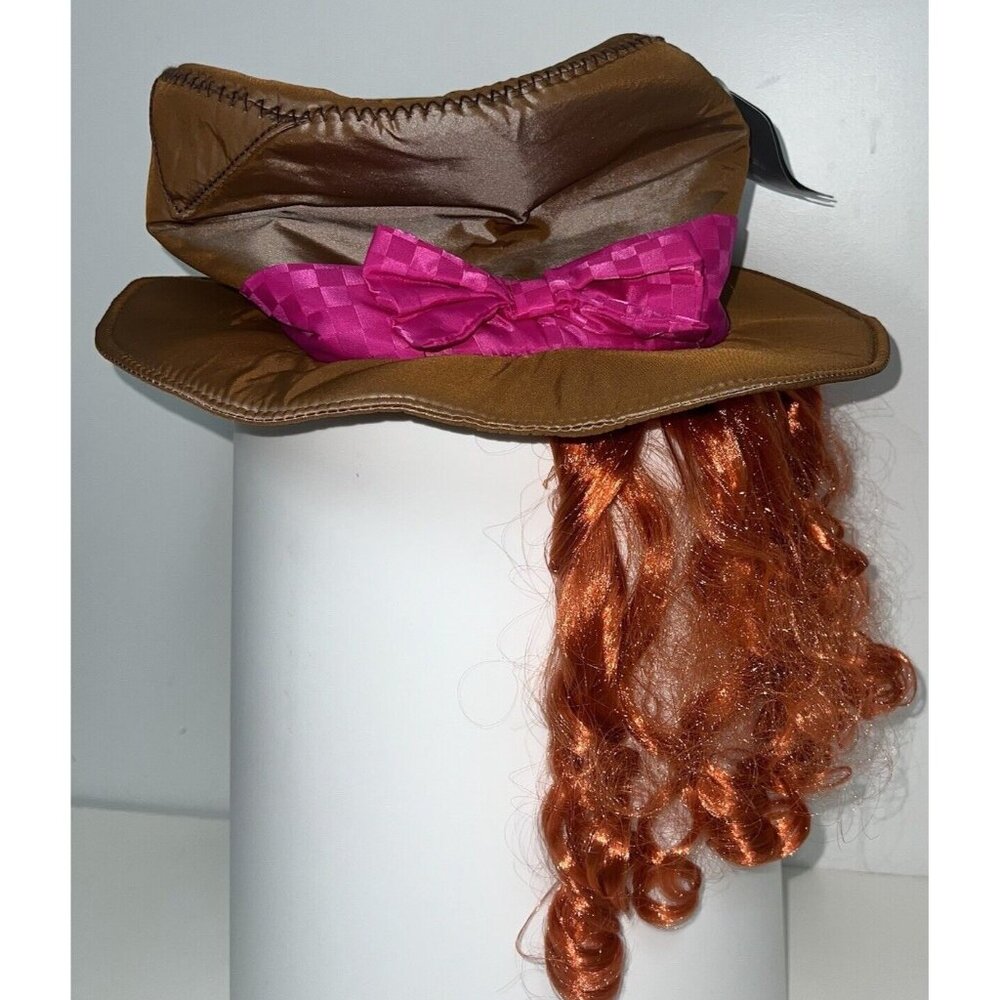 Disney Store Mad Hatter Hat Adult Size Halloween Costume Alice In Wonderland